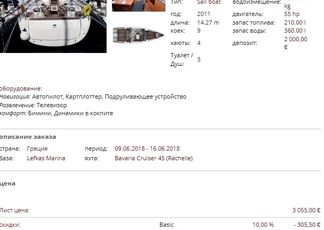 Аренда яхт в Турции