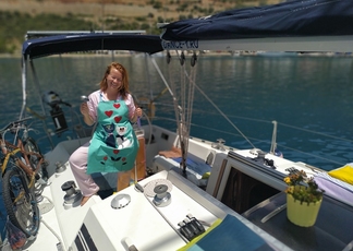 `Yacht charter with a captain